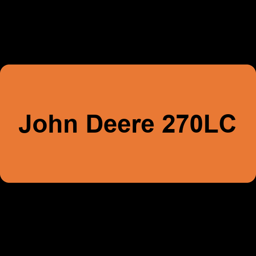 John Deere 270LC